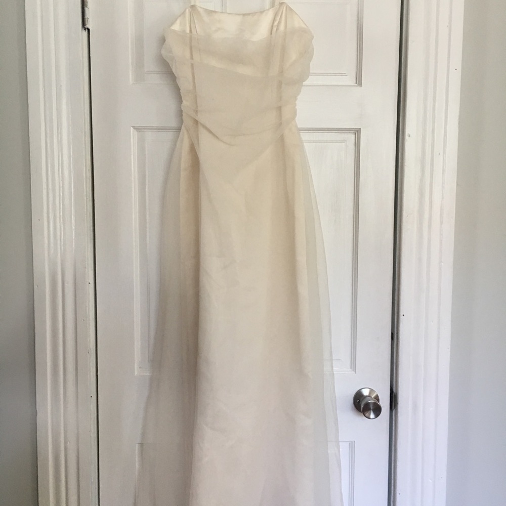 Vintage elegant prom, wedding, or graduation gown